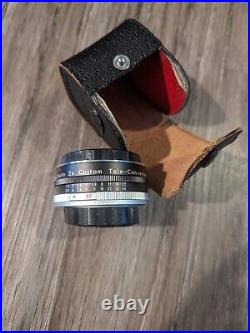 Vintage Konica Autoreflex T Film Camera Lot With Lens 28, 52, 135mm Bag & Flash