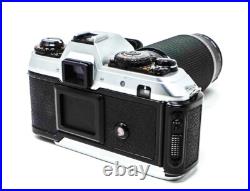 Vintage Konica FT-1 Motor 35mm SLR Camera With Kiron 80-200mm f/4.5 Macro 14 Lens