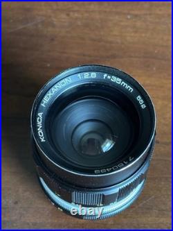 Vintage Konica Hexanon 12.8 SLR 35mm Camera Lense