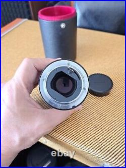 Vintage Konica Hexanon AR 135mm F3.2 Telephoto Camera Lens