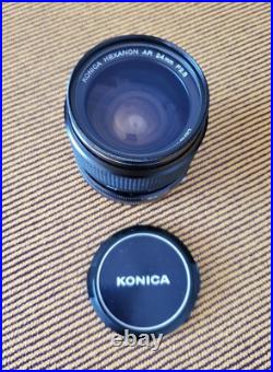 Vintage Konica Hexanon AR 24mm F=2.8 Wide Angle Camera Lens