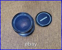 Vintage Konica Hexanon AR 24mm F=2.8 Wide Angle Camera Lens