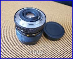 Vintage Konica Hexanon AR 24mm F=2.8 Wide Angle Camera Lens