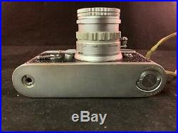 Vintage LEICA M3 35mm RANGEFINDER Film Camera & Summicron f=5cm Lens