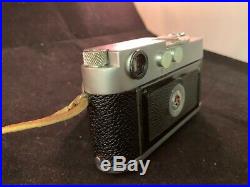 Vintage LEICA M3 35mm RANGEFINDER Film Camera & Summicron f=5cm Lens