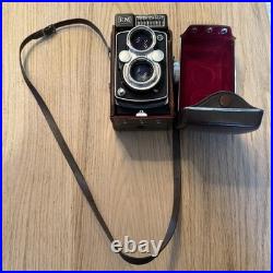 Vintage LM Yashica-Mat Copal MXV Camera 80mm Twin Lens W Leather Case