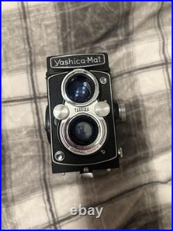 Vintage LM Yashica-Mat Copal MXV Camera 80mm Twin Lens W Leather Case Vintage LM Yashica-Mat Copal MXV Camera 80mm Twin Lens W Leather Case