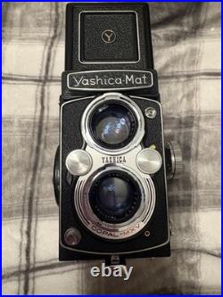 Vintage LM Yashica-Mat Copal MXV Camera 80mm Twin Lens W Leather Case Vintage LM Yashica-Mat Copal MXV Camera 80mm Twin Lens W Leather Case