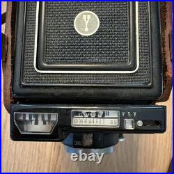 Vintage LM Yashica-Mat Copal MXV Camera 80mm Twin Lens W Leather Case