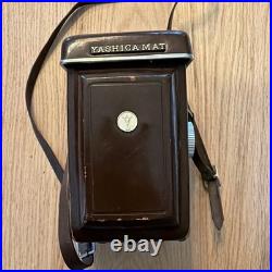 Vintage LM Yashica-Mat Copal MXV Camera 80mm Twin Lens W Leather Case