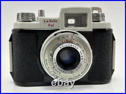 Vintage La Belle Pal Film Camera Wollensak Matic 44mm f/4.5 Lens USA Untested