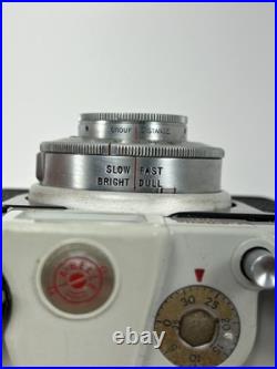 Vintage La Belle Pal Film Camera Wollensak Matic 44mm f/4.5 Lens USA Untested