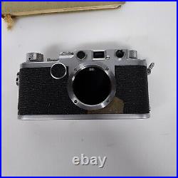 Vintage Leica D. B. P. Ernst Leitz Wetzlar Camera Germany #788620 Nikkor S. C 1.4