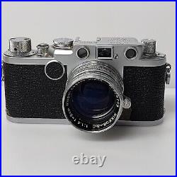 Vintage Leica D. B. P. Ernst Leitz Wetzlar Camera Germany #788620 Nikkor S. C 1.4