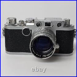 Vintage Leica D. B. P. Ernst Leitz Wetzlar Camera Germany #788620 Nikkor S. C 1.4