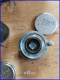 Vintage Leica D. R. P. Ernst Leitz Wetzlar No. 282234, 1930s Camera incl. 2 lenses