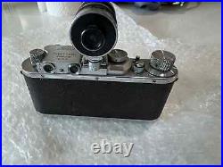 Vintage Leica III Camera Summar 12 50mm Lens & Nikon Kogaku Varifocal Finder Vintage Leica III Camera Summar 12 50mm Lens & Nikon Kogaku Varifocal Finder