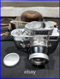 Vintage Leica M3 Camera With Summicron 50Mm F2 lens & Leica meter