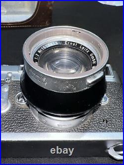 Vintage Leica M3 Camera With Summicron 50Mm F2 lens & Leica meter