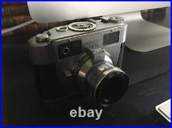 Vintage Leidolf Lordomat SLE 35mm Rangefinder Camera & Lordon 50mm f/2.8 i Lens