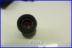 Vintage Leitz Wetzlar Camera Lens #2574994 Elmar-C 14/90 In Leather Case