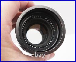 Vintage Leitz Wetzlar Elmarit R Camera Lens Leica 12.8 / 90 GREAT USER LENS