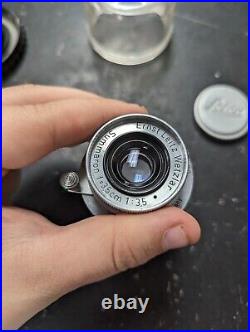 Vintage Leitz Wetzlar Leica SUMMARON f=3.5 13.5 Camera Lens