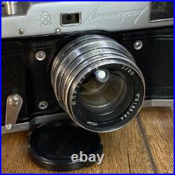 Vintage Leningra Motor Driven Lens Jupiter 8 f2/50mm rangefinder camera
