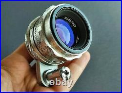 Vintage Lens Helios 44 Silver M39 Camera Start KMZ Biotar Carl Zeiss Jena ussr