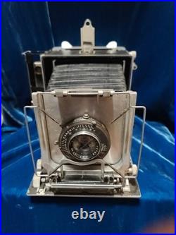Vintage Linhof Technika 4x5 Technical Press Camera withKodak Ektar127mm f/4.7 Lens