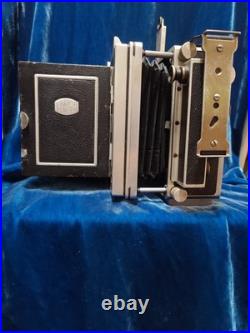 Vintage Linhof Technika 4x5 Technical Press Camera withKodak Ektar127mm f/4.7 Lens