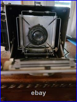 Vintage Linhof Technika 4x5 Technical Press Camera withKodak Ektar127mm f/4.7 Lens