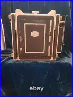 Vintage Linhof Technika 4x5 Technical Press Camera withKodak Ektar127mm f/4.7 Lens