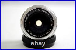 Vintage M42 Screw Mount Steinheil Munchen 35mm F4.5 Culmigon Camera Lens