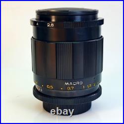Vintage Macro Lens MC Volna-9 f/2.8 50mm M42 Mount