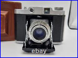 Vintage Mamiya 6 V Folding Rangefinder Camera with Case Sekor T 7.5cm F3.5 Lens