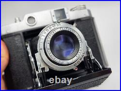 Vintage Mamiya 6 V Folding Rangefinder Camera with Case Sekor T 7.5cm F3.5 Lens