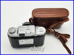 Vintage Mamiya 6 V Folding Rangefinder Camera with Case Sekor T 7.5cm F3.5 Lens