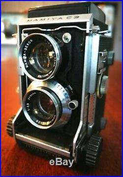 Vintage Mamiya C3 Professional TLR twin lens reflex camera medium format Japan