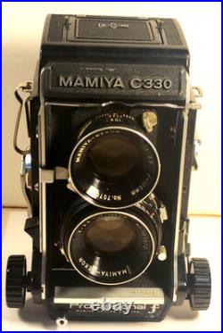Vintage Mamiya C330 Professional F Twin Lens Camera Untested