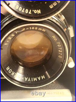 Vintage Mamiya C330 Professional F Twin Lens Camera Untested
