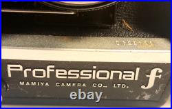 Vintage Mamiya C330 Professional F Twin Lens Camera Untested