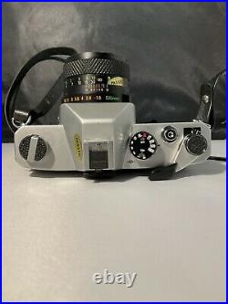 Vintage Mamiya Sekor MSX 1000 Vintage SLR Camera W + Mamiya 28mm F2.8 Lens +More
