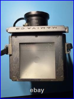 Vintage Mamiya Twin Lens Reflex TLR Camera with Sekor 80mm Lens