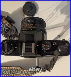 Vintage Mamiya ZE 35mm SLR Film Camera Kit with Lenses & Accessories Vintage Mamiya ZE 35mm SLR Film Camera Kit with Lenses & Accessories