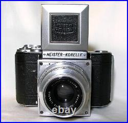 Vintage Meister-Korelle 6x6 Film Camera with 85mm/3.5 Meyer Primotar Lens