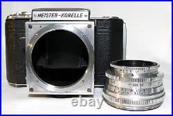 Vintage Meister-Korelle 6x6 Film Camera with 85mm/3.5 Meyer Primotar Lens