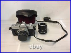 Vintage Minolta SR-T 101 35mm SLR Film Camera with MC Rokkor 55mm f/1.7 Lens