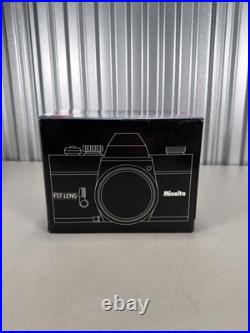 Vintage Minolta SR-T 101 35mm SLR Film Camera with MC Rokkor 55mm f/1.7 Lens