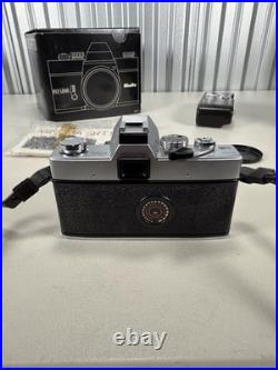 Vintage Minolta SR-T 101 35mm SLR Film Camera with MC Rokkor 55mm f/1.7 Lens